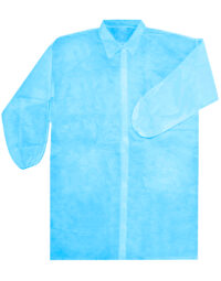 BATA-VISITA-POLIPROPILENO-TST-VELCRO-AZUL